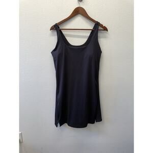 Old Navy Powersoft Dress Women's Size L Black Active Tennis Pickleball Golf